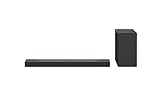 LG DSC9S 3.1.3 Soundbar (400W) mit kabellosem Subwoofer (Dolby Atmos, HDMI, Bluetooth), Schwarz [Modelljahr 2023]
