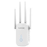 QLOCOM WiFi Internet Extender AC1200 WiFi Booster donujegvgh