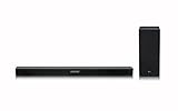 LG SK5 2.1 Soundbar (mit Drahtlosem Subwoofer und DTS Virtual:X Surround Sound) schwarz