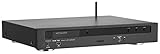 Magnat MMS 730, schwarz - kompakter Netzwerk-Player mit hochwertiger Aluminium-Front und zahlreichen Streaming-Funktionen