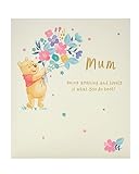 Geburtstagskarte für Mütter, Winnie Puuh, niedliche Disney-Geburtstagskarte