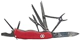 Victorinox Schweizer Taschenmesser, Work Champ, Swiss Army Knife, Outdoor-Messer, 21 Funktionen, Klinge, Schraubendreher, Dosenöffner, Feststellklinge