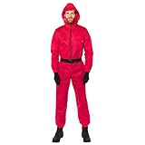 (Fix 10/10) (9915294) Adult Mens Squid Game Guard Costume (Extra Large)