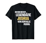 Joshua TShirt Vorname Name Der Legendäre Joshua T-Shirt