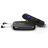 Roku Ultra LT 4K/HDR/HD Streaming Player with Enhanced Voice Remote, Ethernet, MicroSD with Premium 6FT 4K Ready HDMI Cable (Renewed)