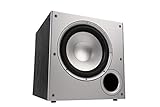 Polk Audio PSW10E Aktivsubwoofer für Heimkino Soundsysteme und Musik, 10' Bass Box, 100 Watt