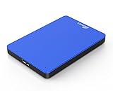 Sonnics 1TB Blau Externe tragbare Festplatte USB 3.0 super schnelle Übertragungsgeschwindigkeit für den Einsatz mit Windows PC, Apple Mac, Xbox ONE und PS4