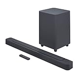 JBL Bar 500 – Kompakte 5.1-Kanal-Soundbar für Heimkino Sound-System – Kabelloser Bluetooth-Lautsprecher mit Subwoofer und Dolby Atmos Surround Sound – Schwarz
