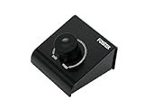 Fostex PC-1eb – Lautstärkeregler für Stereo-Lautsprecher, Farbe: schwarz