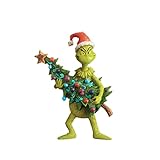 SHOPANTS Grinch Weihnachtsdekorationen, 2022 Neujahr Ornament Weihnachtsbaum Hängende Dekorationen Anhänger Wie der Grinch Weihnachten für Frohe Weihnachten gestohlen (Baum)
