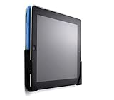 Dockem Koala Tablet Wandhalterung - Für iPad Air/Mini/Pro, Samsung Galaxy Tab/Note, Nexus 7/10 und mehr (Schwarze Klammern, Schraubmontage)
