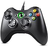 Zexrow Controller für Xbox 360, PC Controller Gamepad Joystick mit Kabel USB Controller für Xbox 360/Xbox 360 Slim/ PC Windows 7/8/10 / XP