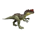 Jurassic World HDX49 - „Ein neues Zeitalter“ Massive Action Dinosaurier-Figuren, Fleischfresser, mit Angriffsbewegungen und erweiterter Beweglichkeit, Dinosaurier Spielzeug für Kinder ab 4 Jahren