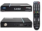 OCTAGON SX88 WL V2 (Version 2) 4K UHD S2+IP 1xDVB-S2 E2 Linux Smart TV Sat Receiver, Multiboot SW: Define OS + E2 Linux, WiFi WLAN, Sat to IP, Kartenleser, YouTube, Mediathek, Web-Radio, HD HDMI