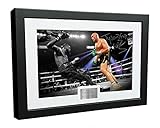 Tyson Fury vs Deontay Wilder Foto, 30,5 x 20,3 cm, A4, mit Autogramm