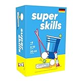 - Super Skills - Das lustige Gesellschaftsspiel für Kinder, Jugendliche & Erwachsene - Partyspiele mit Vielfältigen Herausforderungen Jungen & Mädchen - Brettspiel auf Deutsch