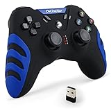 DuLingKer PC Controller Wireless, PS3 Controller PC Gamepad mit Dual Vibration, 2,4G Wireless Controller für PC Windows 11 10 8 7, Laptop, PS3, Android Smart TV, TV Box, Steam, Raspberry Pi