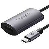 Spigen USB C 3.1 auf HDMI 2.0 Adapter 4K 60Hz USB Typ C zu HDMI Konverter Kompatibel mit Allen USB C Geräten wie Galaxy, MacBook Pro, iMac, iPad, Tablets, Huawei