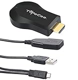 TVPeCee TV Stick: WLAN-HDMI-Stick für Miracast, Mirroring, AirPlay, Chromecast und DLNA (HDMI Dongle, HDMI TV Stick, Samsung Adapter)