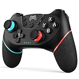 Dhaose Controller for Switch, Wireless Switch Controller with 6-Axis Gyroscope Turbo Function Bluetooth Pro Controller for Switch/Switch Lite