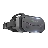 VR Brille kompatibel mit Android/iOS, Virtual Reality Headset 3D VR Brille für immersive Spiele in 3D-Filmen, für 5 bis 7,2 Zoll