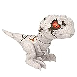 Jurassic World GWY57 - Uncaged Rowdy Roars Atrociraptor Dinosaurier Spielfigur, beweglich mit Brüll- und Kau-Reaktion, Spielzeug für Kinder ab 4 Jahren