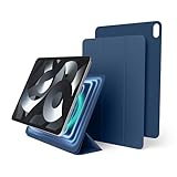 elago Magnetische Folio Hülle für iPad Air 10.9' 5., 4. Gen - Rückwand kann an Metallmaterialien befestigt Werden, Kompatibel mit Apple Pencil und elago's Pencil Case, Schlankes Design (Blau)