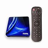 RUPA 4K Android Box, Smart Android TV Box 11.0 RAM 4GB ROM 32GB RK3318 WiFi 2.4/5.0Ghz BT4.0 3D 2K 4K 1080P10/100M Ethernet HD2.0 Smart TV Box