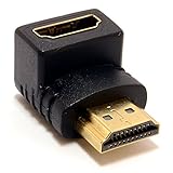 HDMI Winkeladapter Kabel 90 Grad Kompatibel mit Roku 3500EUA, Amazon Fire TV Stick, Google Chromecast Streaming Media Player, Miracast Airplay Stick, August DVB USB, KitMaster Stream