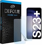 Crocfol Schutzfolie vom Testsieger [2 St.] kompatibel mit Samsung Galaxy S23 Plus - selbstheilende Premium 5D Langzeit-Panzerfolie (Case-Friendly)