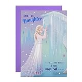 Hallmark Geburtstagskarte für Tochter – Disney Frozen Design mit Aktivität