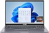 ASUS Vivobook 15 Laptop | 15,6' FHD entspiegeltes IPS Display | AMD Ryzen 7 5700U | 16 GB RAM | 512 GB SSD | AMD Radeon | Windows 11 | QWERTZ Tastatur | Slate Grey