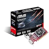 ASUS AMD Radeon R7240-2GD5-L Low-Profile-Grafikkarte (geeignet für HTCP-Systeme, PCIe 3.0, 2GB DDR5 Speicher, VGA, DVI, HDMI)