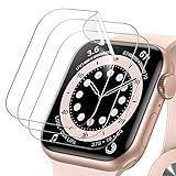 JETech Schutzfolie Kompatibel mit Apple Watch SE (2022/2020) /Series 6 5 4 40 mm, Hoch Definition TPU Displayschutz, Ultradünn, 3 Stück