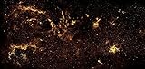 Hubble Telescope - Center of The Milky Way Galaxy - Small - Matte Print