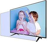 Anti-Blendfolie Für LCD-QLED-TV, 32-75-Zoll-TV-Displayschutzfolie Blauer Lichtfilter, Abschirmung UV- Und Strahlungsmonitorfilter, Mattglanz,43' 942 * 529