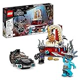 LEGO 76213 Marvel König Namors Thronsaal, Black Panther Wakanda-Spielzeug zum Bauen, Set mit U-Boot für Kinder ab 7 Jahren, Unterwasserabenteuer mit Superhelden