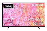 Samsung QLED 4K Q60C 50 Zoll Fernseher (GQ50Q60CAUXZG, Deutsches Modell), Quantum-Dot-Technologie, Quantum HDR, AirSlim Design, Smart TV [2023]