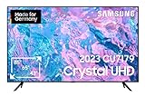 Samsung Crystal UHD CU7179 75 Zoll Fernseher (GU75CU7179UXZG, Deutsches Modell), PurColor, Crystal Prozessor 4K, Motion Xcelerator, Smart TV [2023]