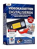 Videokassetten Digitalisieren 2023 - analog Audio und Video Konverter - VHS Kassetten mit Video Bearbeitung - von jeder analogen Quelle - VHS, VCR, DVD Video Rekorder für Windows 11 / 10 / 8 / 7