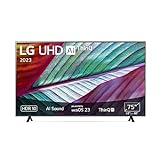 LG Electronics 65UR78006LK 165 cm (65 Zoll) UHD Fernseher (Active HDR, 60 Hz, Smart TV) [Modelljahr 2023]