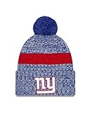 New Era New York Giants NFL 2023 Sideline Sport Knit OTC Blue Red Beanie - One-Size