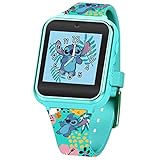 Disney Kids' Lilo and Stitch Quartz Watch mit Kunststoffband, Aqua, 2 (Modell: LAS4026AZ)