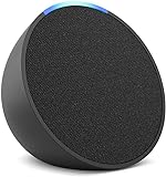 Echo Pop | Kompakter und smarter Bluetooth-Lautsprecher mit vollem Klang und Alexa | Anthrazit