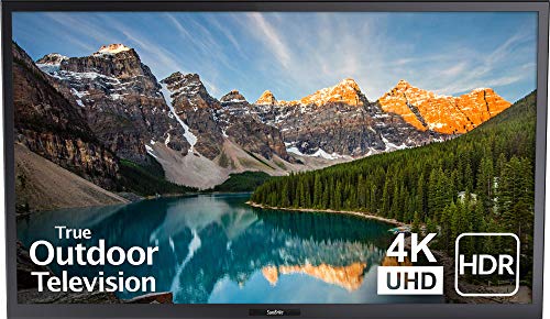So schützen Sie einen externen Fernseher 8 SunBriteTV 43-Zoll-Outdoor-Fernseher für Schatten | Veranda (2. Gen) 4K UHD HDR LED Outdoor TV - SB-V-43-4KHDR-BL Schwarz