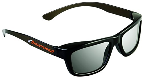 ED 4 Pack CINEMA 3D BRILLE für LG 3D Fernseher - Erwachsene Größe Passive zirkuläre polarisierte 3D Brille