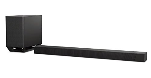 Sony ST5000 7.1.2ch 800W Dolby Atmos Soundbar mit Wireless Subwoofer (HT-ST5000), Surround Sound Heimkino-Erlebnis, Schwarz