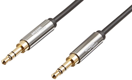 AmazonBasics 3,5 mm Stereo Audio Aux Kabel, 4 Fuß, 1,2 Meter