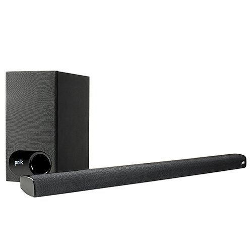 Polk Audio - 2.1-Kanal Soundbar System mit Kabellosem Subwoofer - Schwarz (Signa S1)