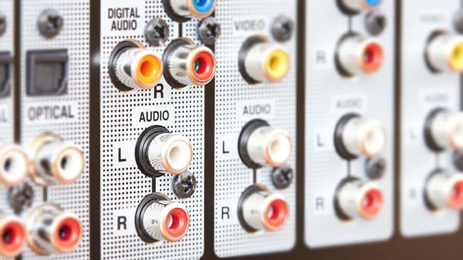 Sind AV-Receiver gut für Musik? 4 Analoger Audioeingangsanschluss des A/V-Empfängers